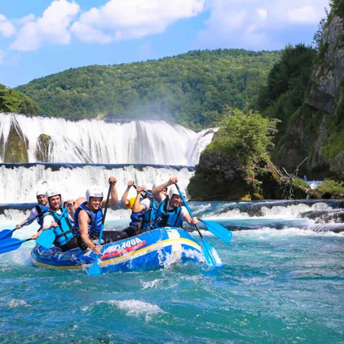 Rafting Japodski islands Bihac